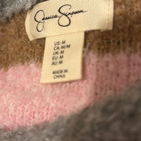 Jessica Simpson fuzzy crew neck sweater nwt - Picture 6 of 8